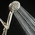 thumbnail image 3 of AquaDance High-Pressure Luxury 6-Setting Handheld Shower Head, Brushed Nickel, 3 of 7