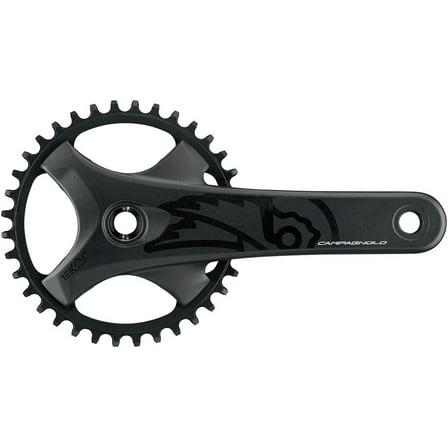 Campagnolo EKAR GT Crankset - 172.5mm, 13-Speed, 42t, 123mm BCD, Campagnolo Ultra-Torque Spindle Interface, Black
