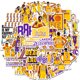 thumbnail image 3 of Pegatinas Kobes Bryants, vinilo impermeable, anime, 50 unidades/lote, 3 of 4