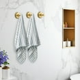 thumbnail image 3 of Wall Hanging Clothes Hook Bedroom Robe Hook Living Parlor Coat Hook Bedroom Robe Hook Towel Hook Bathroom Accessories, Bag Hooks Suction Cup Hooks Gold, 3 of 7