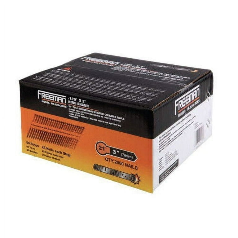 Freeman 21 degree framing nails discount