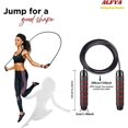 thumbnail image 2 of corde Sauter Pour Adulte (noir) Corde Sauter Rglable Pour Homme, Femme Et Enfant Utilisez La Corde Sauter Pour Brler Les Graisses, Faire De L, 2 of 5