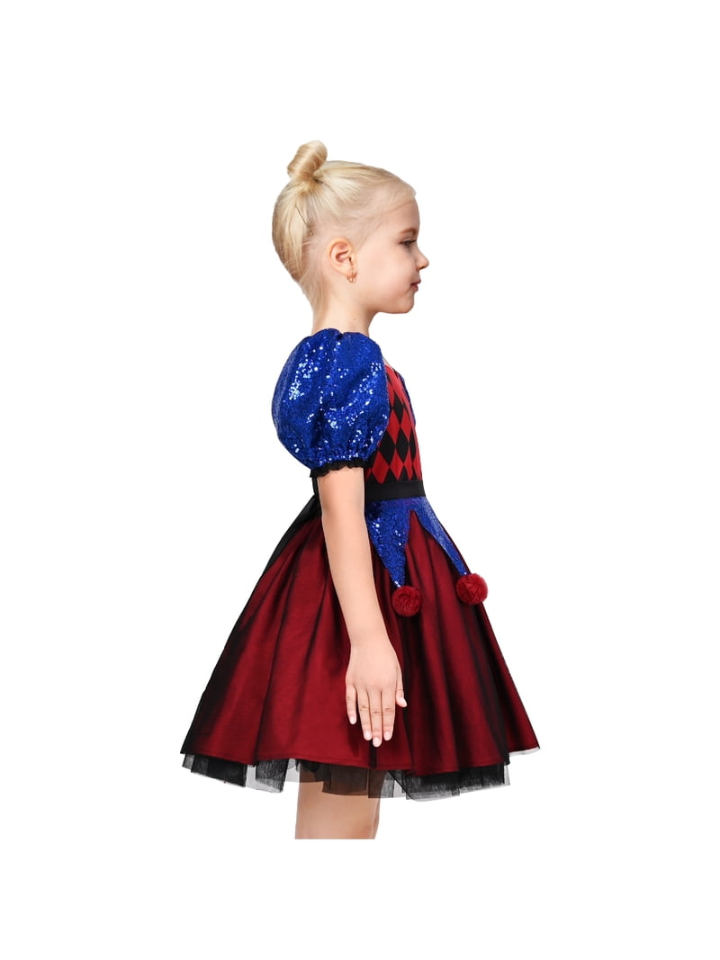 blue clown dress Navy Corduroy Collared Sally Dress main image 0