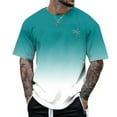 thumbnail image 6 of Afdoent T Shirts For Men Male Printing Popular Casual Loose Crew Neck Short Sleeve T Shirt Comfort Tee Shirts, 6 of 6
