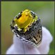 thumbnail image 1 of Anillos de sello turco hechos a mano Retro para hombres, anillo tallado de Color plateado antiguo, incrustaciones místicas de circón, nuevo anillo de motorista Punk, 1 of 4