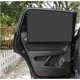 thumbnail image 1 of 2 cortinas para parabrisas delantero y trasero de coche con protección magnética, rayos UV y bloque de calor solar para ventanas de coche, parasoles de privacidad universales para coches (ventana, 1 of 4