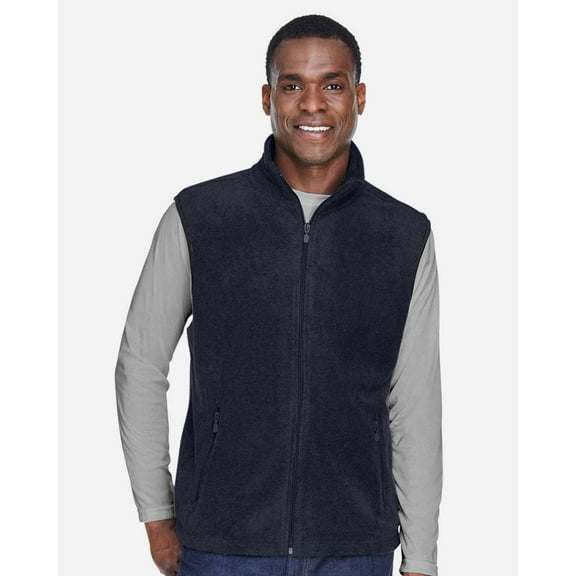 Adult 8 oz. Fleece Vest - NAVY - 4XL