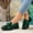 #225-Green, variant on Wowcloth Loafers for Women – Fashionable Glossy Patent Leather Slip-On with Tassel Design for Spring Summer Casual Outfits