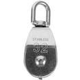 thumbnail image 1 of REOFLYUP Pull Down Pulley System for Lifting in Silver Stainless Steel 1Set, 1 of 8