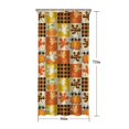 thumbnail image 5 of Fall Pumpkins Leaves Pattern Shower Curtain 36"x72" ,Bathroom Decorative Shower Curtains Set with 12 Hooks,Modern Waterproof Washable Shower Curtain, 5 of 6
