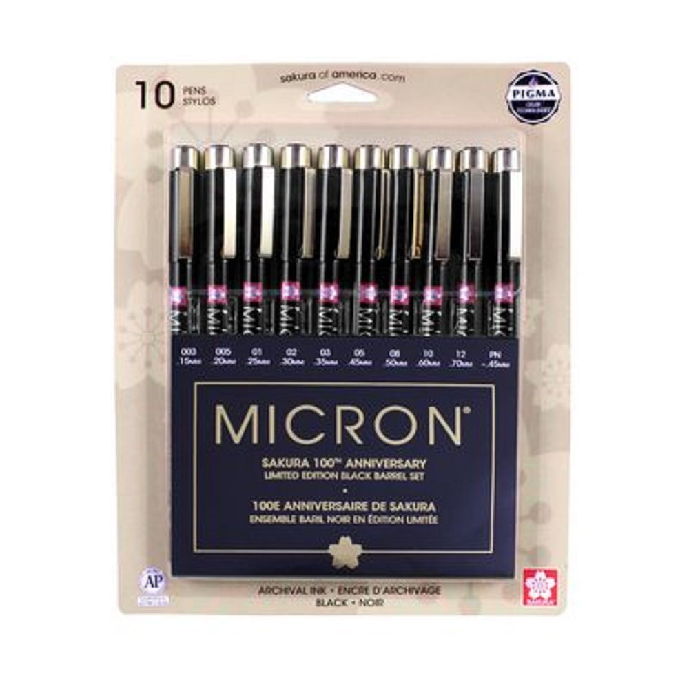 NEW and ON SALE! Limited Edition Pigma Micron 100th Anniversary Set!