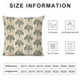 thumbnail image 5 of YINGXI Block Print Throw Pillow Covers and Pink Floral Outdoor Decorations Decorative Throw Pillows Cases Cushion Covers for Home Living Room Couch Décor 18x18in, 5 of 5