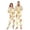 Colorful Corn Sunflower, variant on 1 Piece Adult Onesie Pajamas Cozy & Loose-Fit Sleepsuit Loungewear with Pockets Cute Capybaras Small
