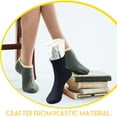 thumbnail image 3 of IDEANATEGRATE 2Ud Pie Plástico Claro Para Mostrar Calcetines Joyas Y Pulseras En Tienda, 3 of 8