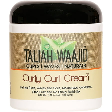 Taliah Waajid Curls, Waves & Naturals Curly Curl Cream, 6 oz (Pack of 2)