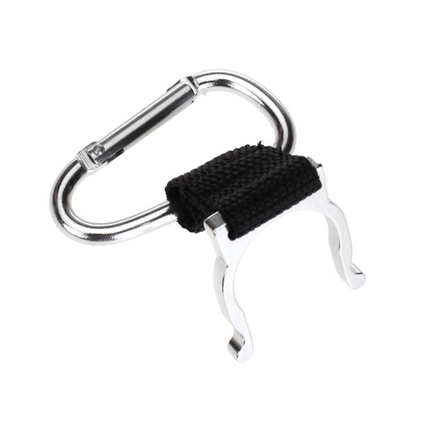 Mosquetón Bebida Soporte para botella de agua Clip para deporte al aire libre Camping Senderismo GIMNASIO Plata Sunnimix Botella de agua del ciclo