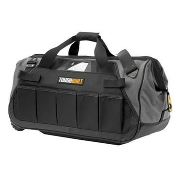 TOUGHBUILT 24" ROLLING CONTRACTOR'S BAG WITH 61 POCKETS