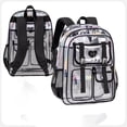 thumbnail image 2 of Gaexia Backpacks,Jelly Transparent Backpack for Students, Large Capacity Casual Daypack for School Commute Travel, Clear Backpack, 2 of 5