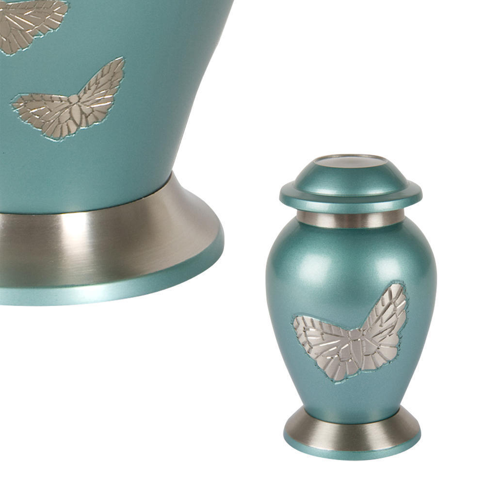 Perfect Memorials Butterfly Gathering Keepsake Cremation Urn
