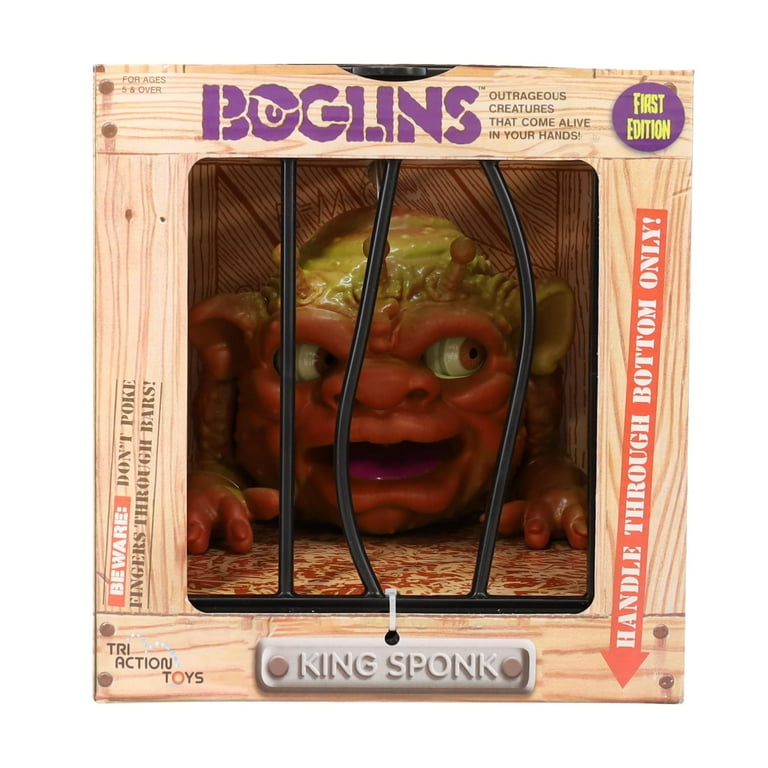 Boglins King Sponk Hand Puppets: 80's Toy Craze, Foam Monster