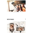 thumbnail image 5 of Tianle Selfie Stick Tripod - Extendable Phone Tripod with Wireless Remote All-in-one Design for Smartphones Compatible with iPhone 15 14 pro max, Samsung, Android, iOS (Black), 5 of 7