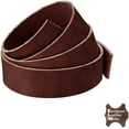 thumbnail image 4 of European Leather Work 8-9 oz. 3.2-3.6mm Vegetable Tanned Leather Belt Blanks Size: 1-1/2"x50"  Cognac Color  Full Grain Cowhide Leather Belt Straps/Strips for Tooling, Carving, Stamping, 4 of 7