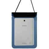 Waterproof Case Tablet Dry Pouch (Blue) w/ Neck Lanyard - Compatible w ...