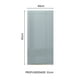 thumbnail image 2 of Alacena Gabinete Superior Cocina Madesa 1 Puerta Lux 40cm MG, 2 of 10