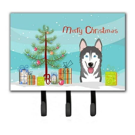 

Christmas Tree & Alaskan Malamute Leash or Key Holder