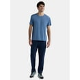 thumbnail image 3 of Athletic Works Men's and Big Men's Fleece Cargo Sweatpants, Sizes XS-4XLT, 3 of 5