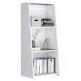 thumbnail image 4 of 47" Three-Tier White Ladder Bookcase / Easy to Assemble for Office Setup, 4 of 4
