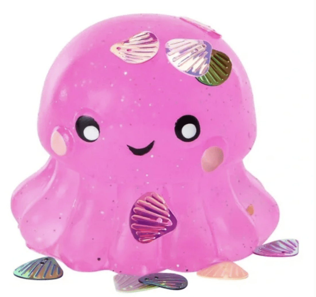 Crazy Fun Series 1  Taba Squeez Nina the Octopus Squishy Sensory Squeeze figure