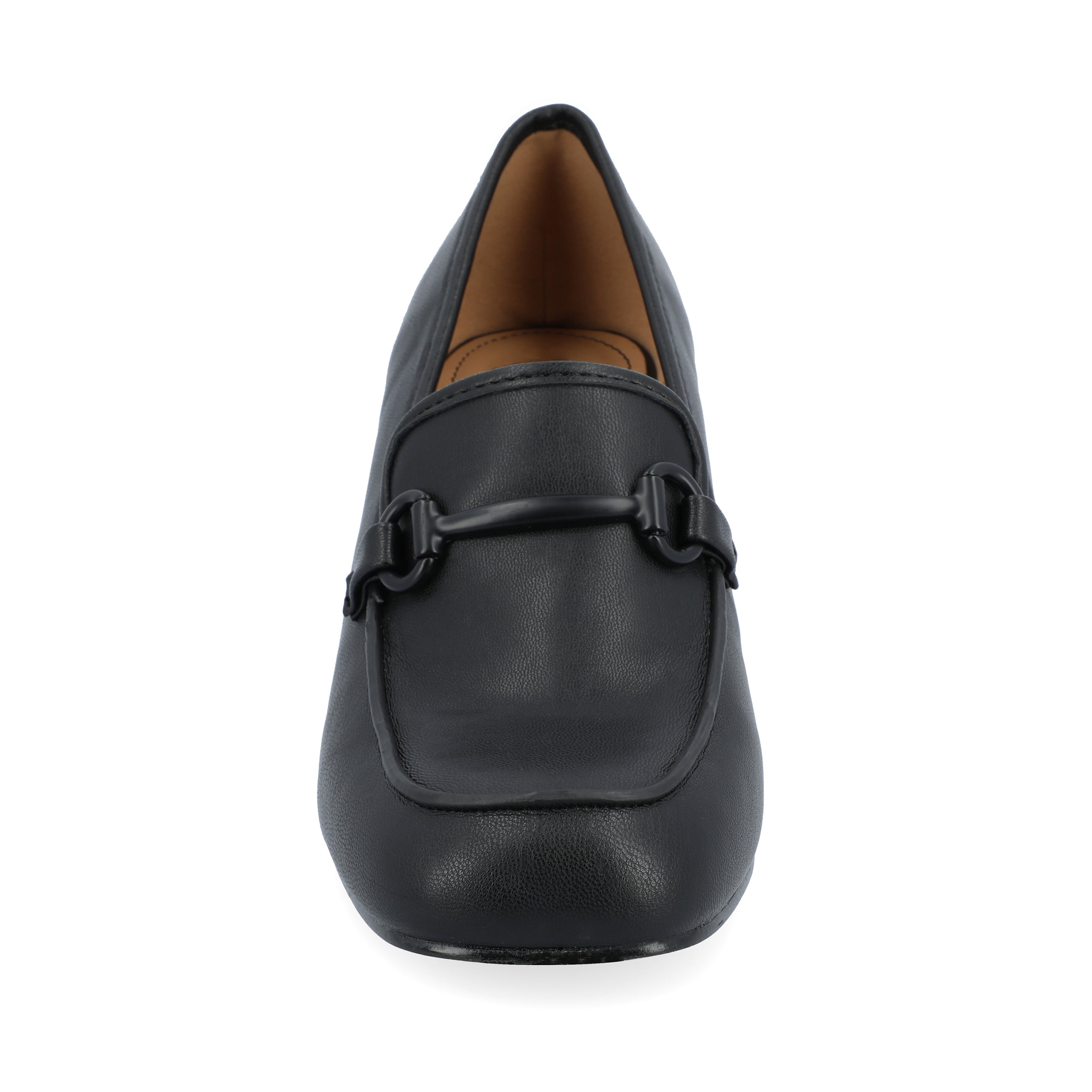 Journee Womens Nysaa Low Heel Square Toe Pumps