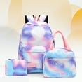 thumbnail image 5 of Smrinog Tie Dye Backpack Student Schoolbag Laptop Bookbag 3 Piece Insulated Lunch Box, 5 of 6