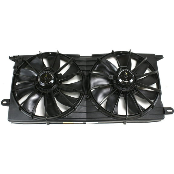 Cooling Fan Assembly Compatible with BUICK LESABRE 2000-2005 Dual