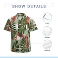 thumbnail image 7 of High Quality Hawaiian Shirts for Men Short Sleeve Aloha Beach Shirt Floral Summer Casual Button Down Shirts Blouses S5KZQV, 7 of 7