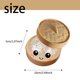 thumbnail image 4 of GZOALUA 2026 Pelota antiestrés squishy de dumpling con glitter, 4 of 6