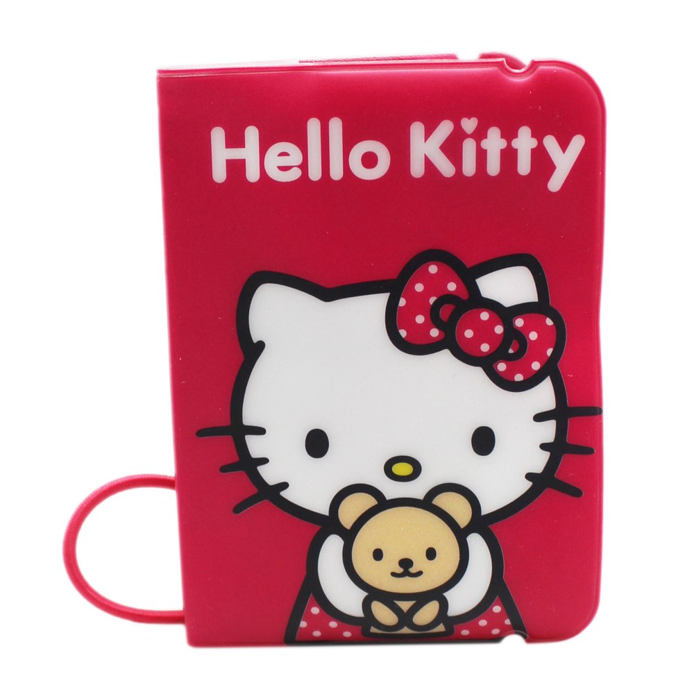Hello Kitty Dark Pink Colored Business Card Holder