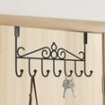 thumbnail image 6 of Hooks Behind The Door Hangers, Over the Door Hanging Rack Shelves for Clothes Storage, No Holes Needed, Perfect for Bedrooms, Living Rooms, and More, 6 of 6