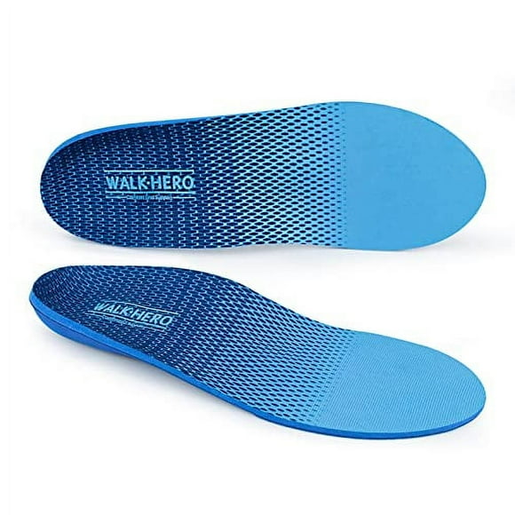 Plantar Fasciitis Feet Insoles Arch Supports Orthotics Inserts Relieve Flat Feet, High Arch, Foot Pain Mens 13-13 1/2