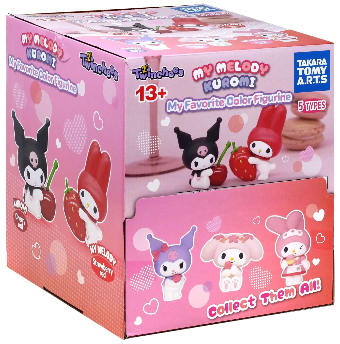 Sanrio Twinchees My Melody, Kuromi, My Favorite Color Figurine Mystery ...