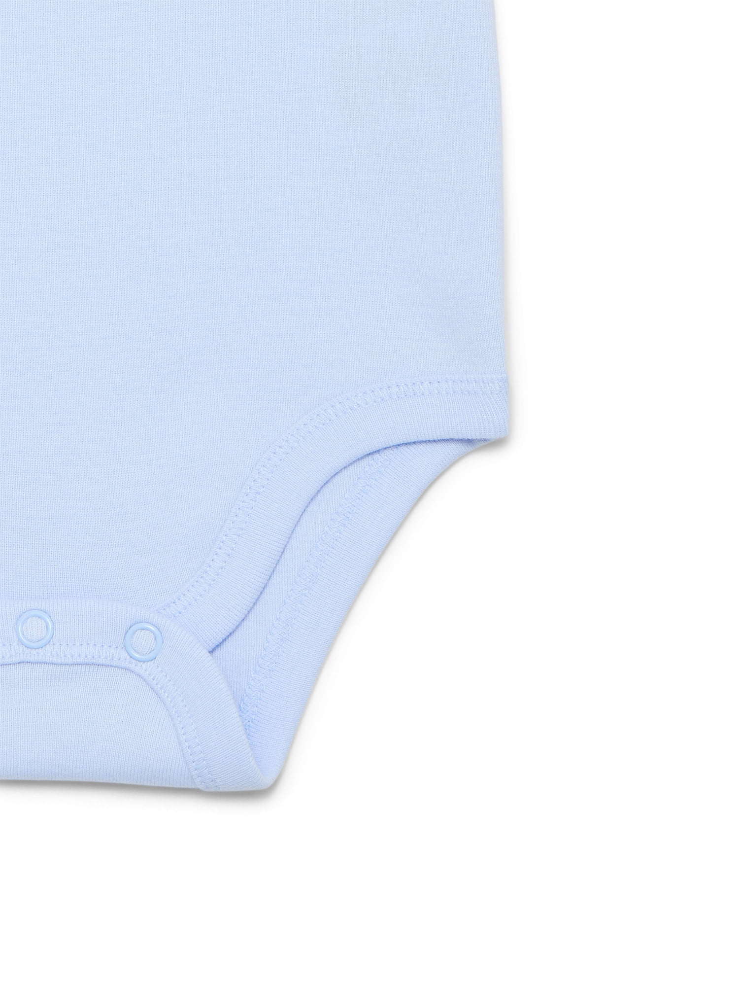 Wonder Nation Baby Girls Bodysuit with Short Sleeves, Sizes 0-24 Months