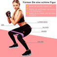 thumbnail image 3 of Bandas de fitness Juego de 5 bandas de resistencia para ejercicios Entrenamiento de fuerza con transporte-c, 3 of 5
