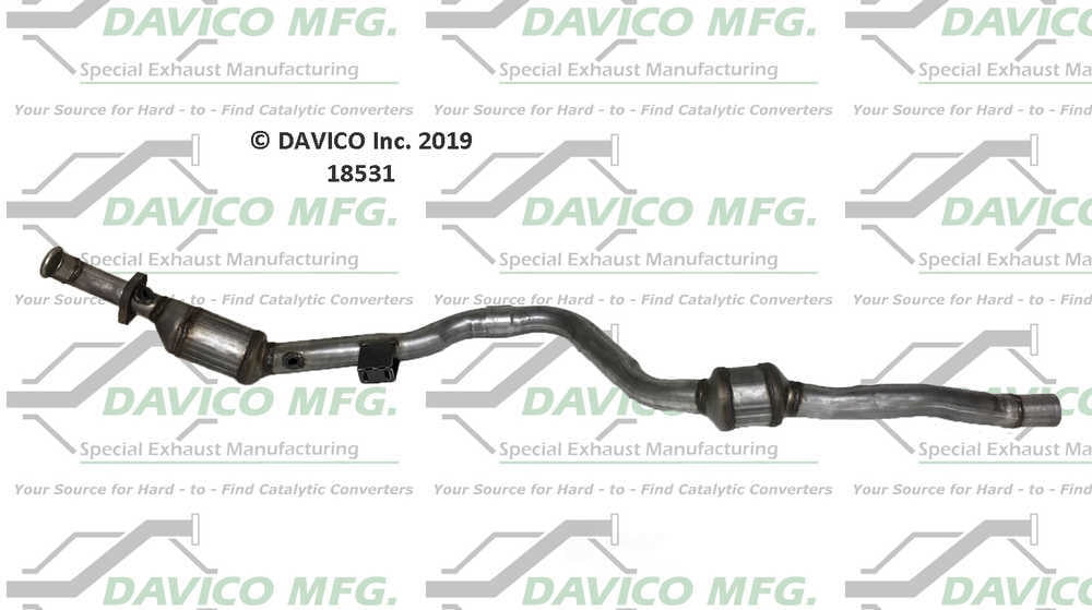 Davico Mfg 18531 Direct-Fit Catalytic Converter