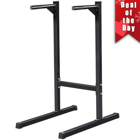 Yaheetech Heavy Duty Dip Stand Parallel Bar Bicep Triceps Home Gym Dipping Station Machine Dip