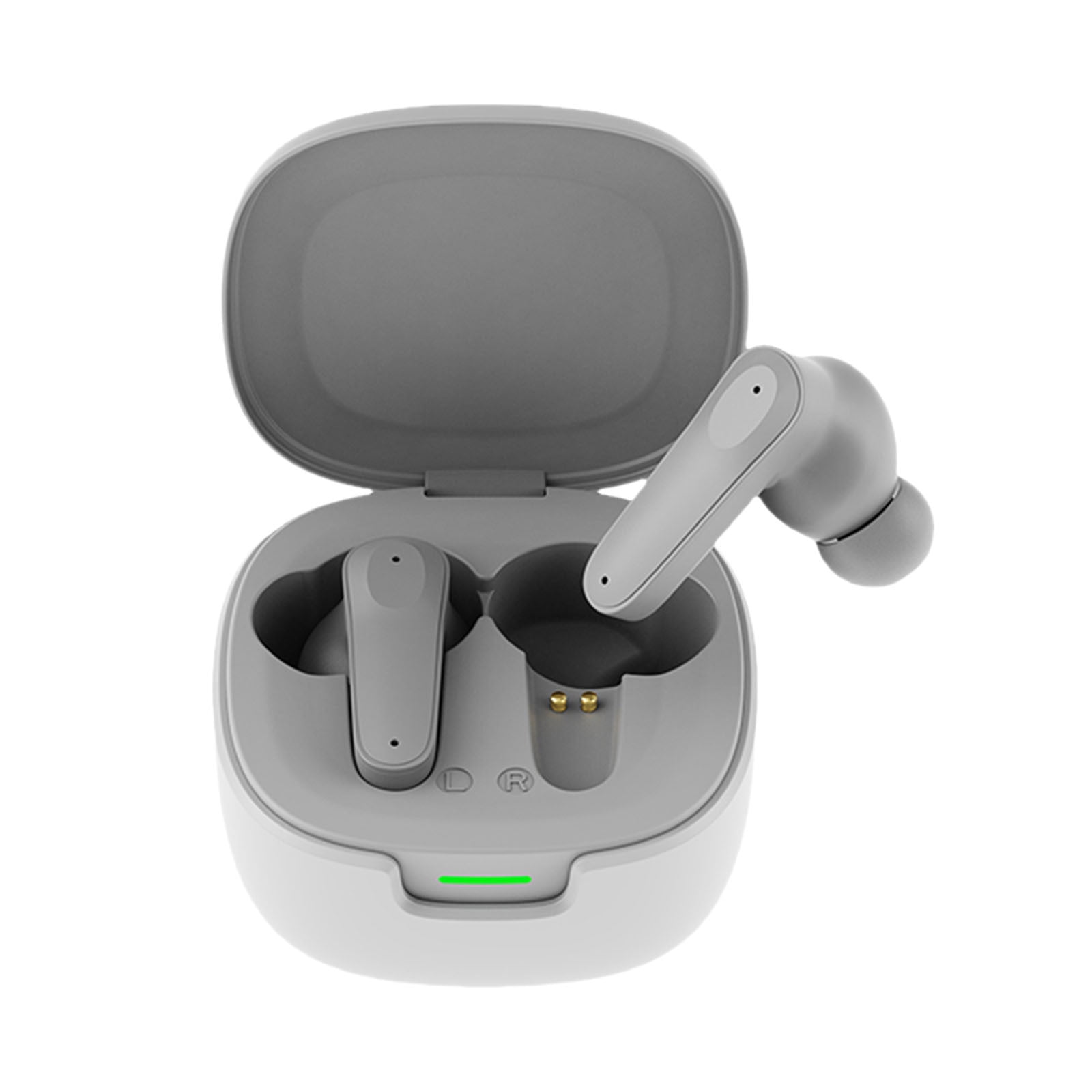 Everyday Earbuds (2026 Edition) - Bluetooth True Wireless in-Ear Buds with 32 Hours Playtime, Multpoint Technology, Extreme Comfort, and Active Noise Cancellation - Gray