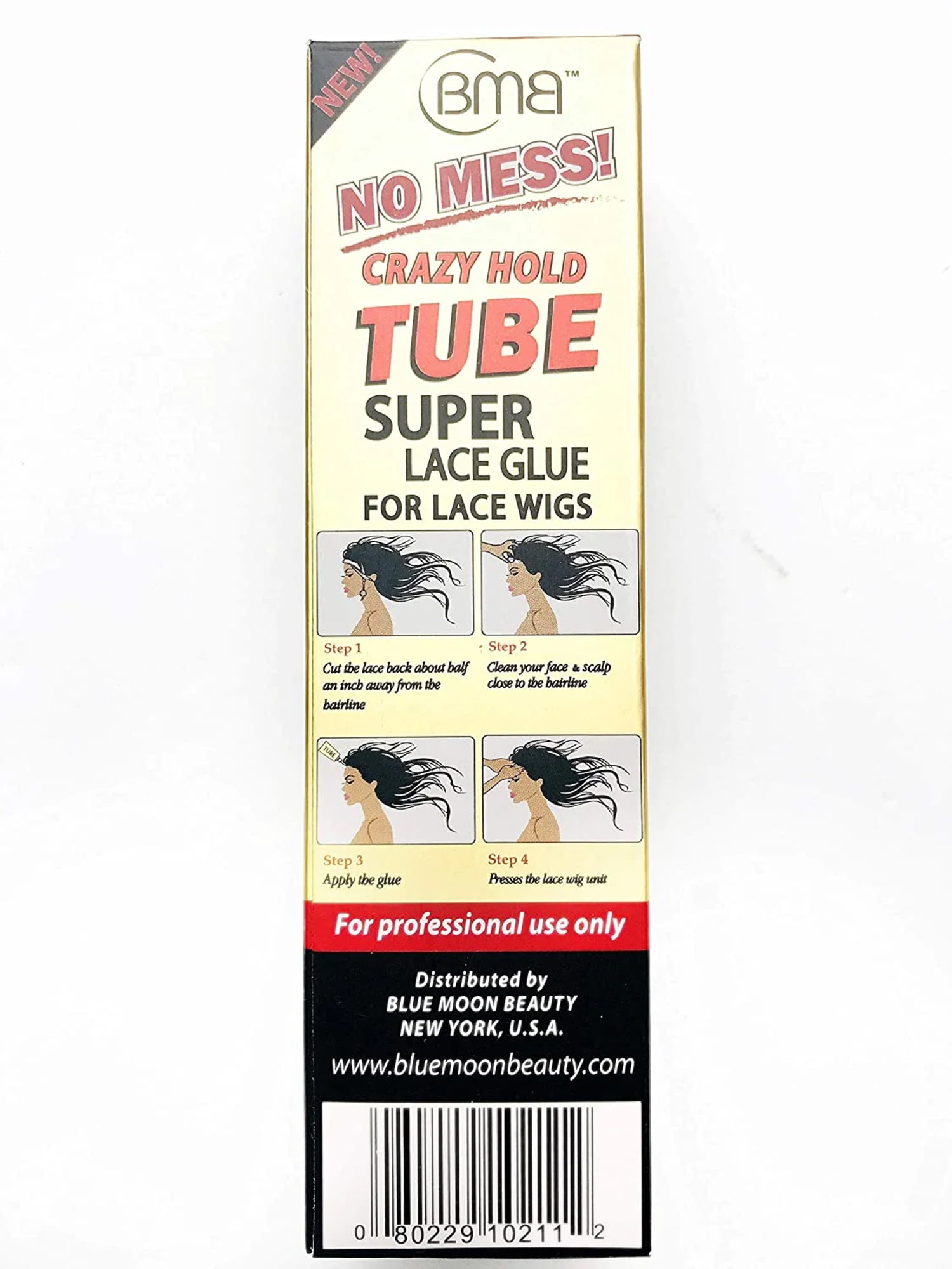 BMB Super Lace Glue for Lace Front Wigs Crazy Hold Tube 1 Pack 1.0 fl.oz 30  ML