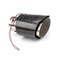 thumbnail image 1 of Kuymtek Silenciador Silenciador LED Punta Garganta Escape Coche Luminosa (rojo Recto), 1 of 7