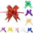 thumbnail image 3 of Toystoory 10pcs Belleza Organza Cinta Lazos Coche Boda Regalo Decoración Envolvente Kits de decoración para fiestas verde Toystoory JJ15892-04, 3 of 6