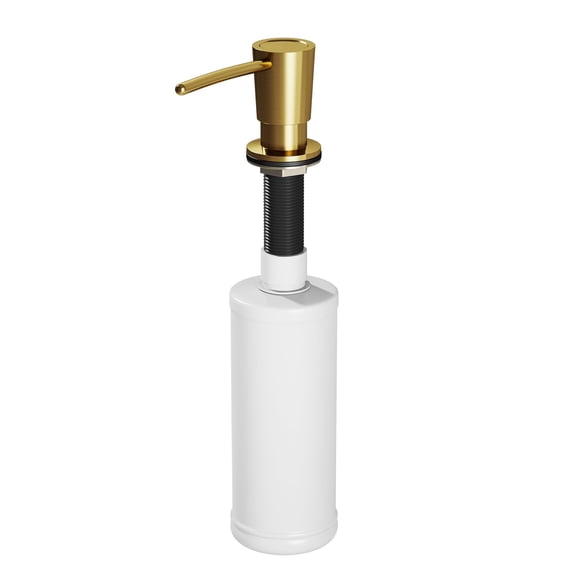 Vigo Kitchen Soap Dispenser In Matte Brushed Gold